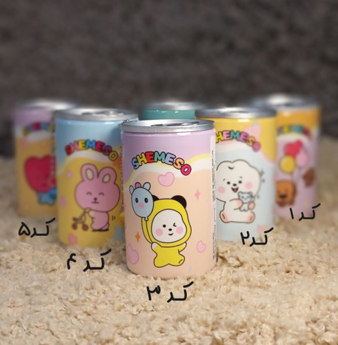 دستمال مرطوب قوطی نوشابه