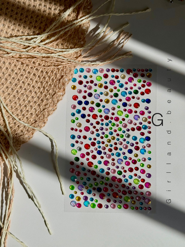 نگین چسبی صورت و مو و بدن (جیکسی)ترند